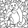 Mosaic Coloring Activities - Panda