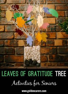 Leaves of Gratitude Tree