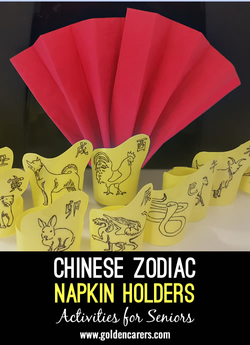 Chinese Zodiac Napkin Holders