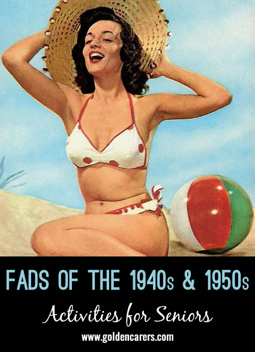 Fads of the 1940s and 1950s