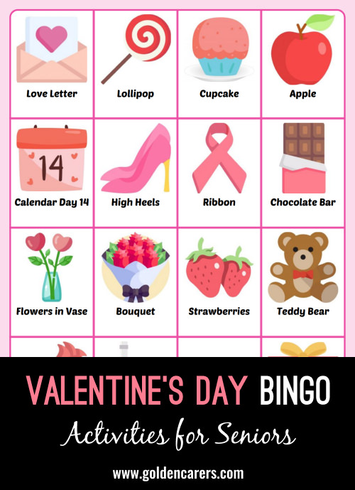 Valentine's Day Bingo