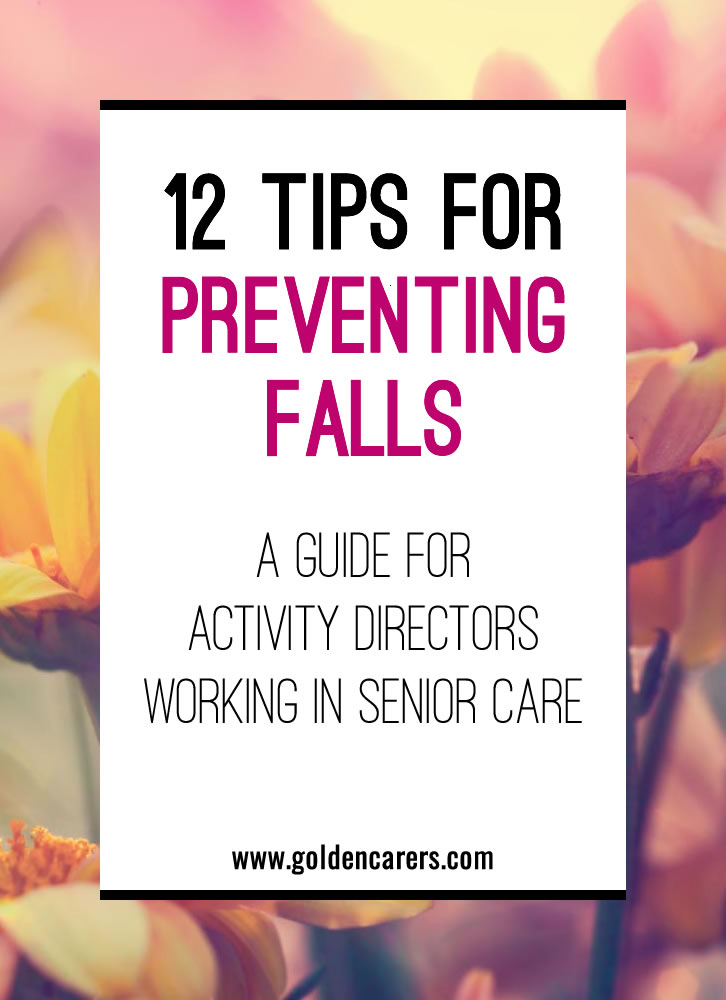 12 Tips for Preventing Falls