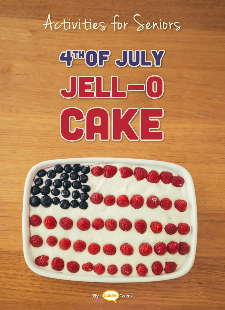 4th of July Jell-o Dessert