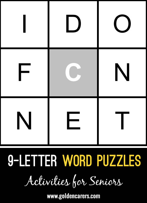 Nine-Letter Word Puzzles