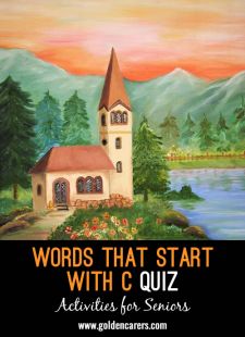 Words starting with C Quiz