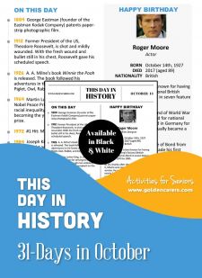 This Day in History for Seniors: October