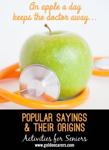 Popular Sayings & their Meanings