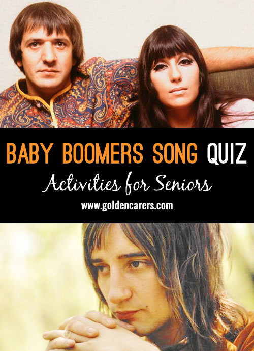 Baby Boomers Song Quiz 3