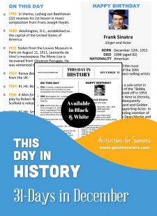 This Day in History for Seniors: December