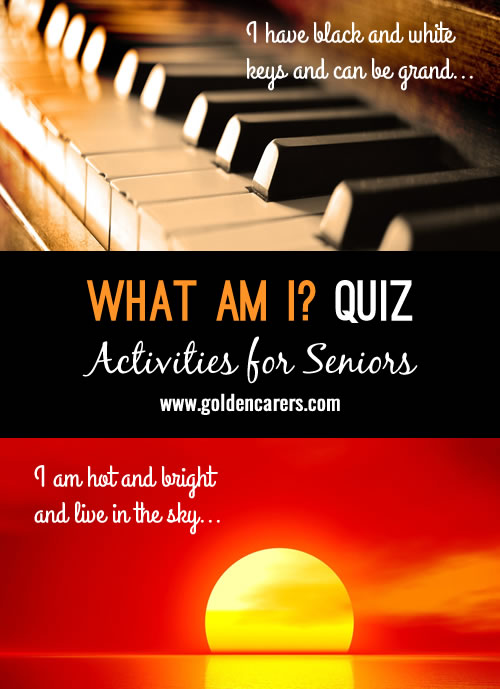 What Am I Quiz #2