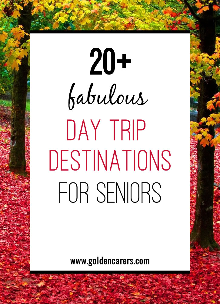 20 Fabulous Day Trip Destinations for Seniors