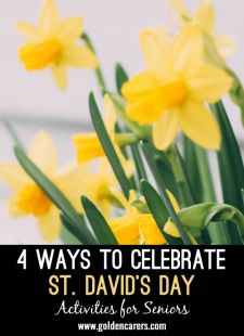 4 Ways Celebrate Saint David's Day