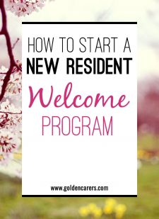 How to Start a New Resident Welcome Program