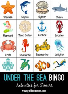 Under the Sea Bingo