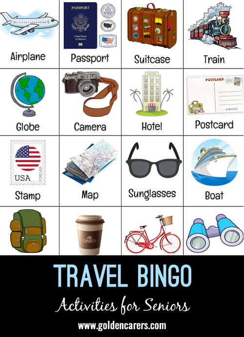 Travel Bingo