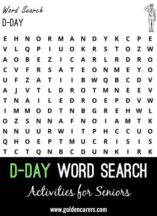 D-Day Word Search