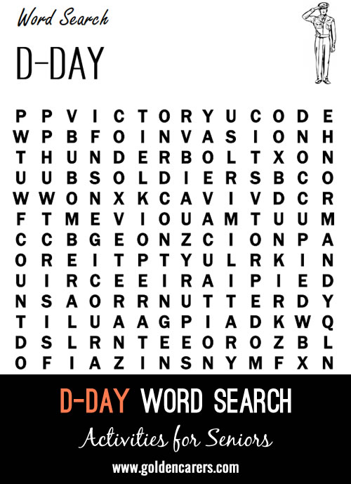 D-Day Word Search