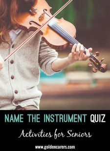 Name The Musical Instruments Visual Quiz