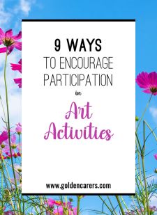 9 Ways to Encourage Participation in Art Activities