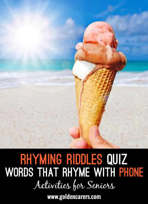 Rhyming Riddles #15