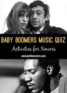 Baby Boomers Music Quiz 4