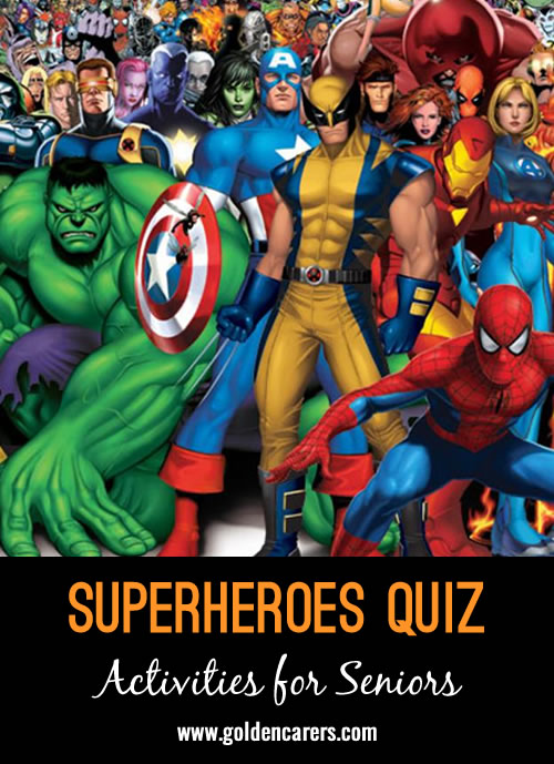 Superheroes Quiz