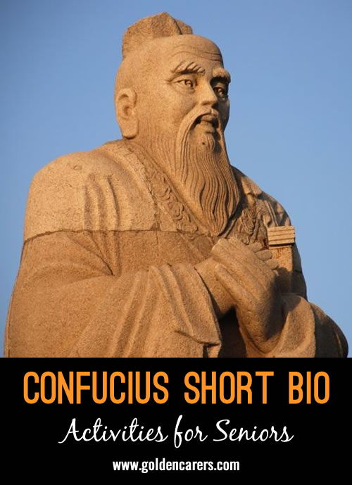 Confucius Short Biography