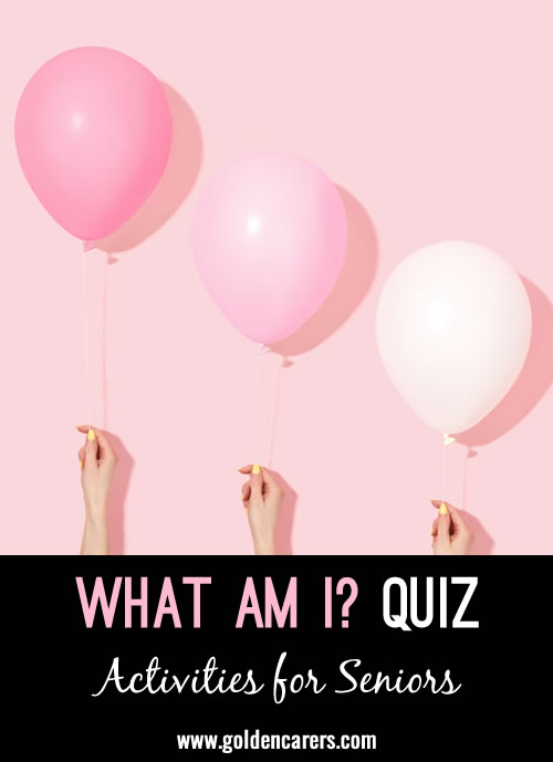 What Am I Quiz #4