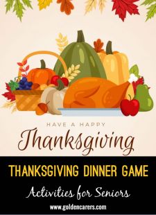 Thanksgiving Dinner Game