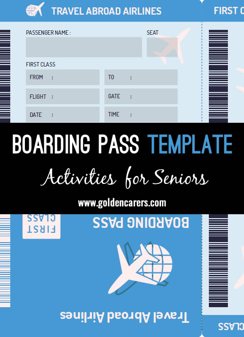 Boarding Pass Template