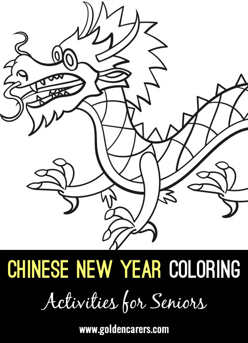 Chinese New Year Coloring