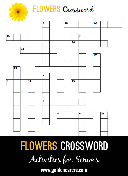 Flowers Crossword