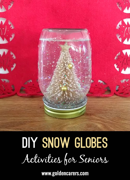 Make Your Own Snow Globe Craft