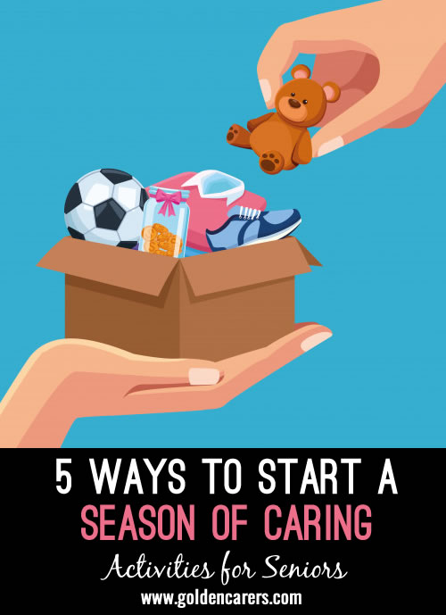 5 Ways to Start a Season of Caring