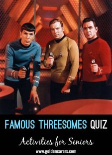 Famous Threesomes Quiz