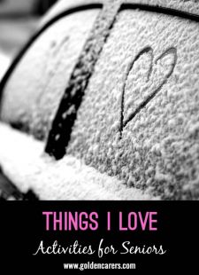 Things I LOVE