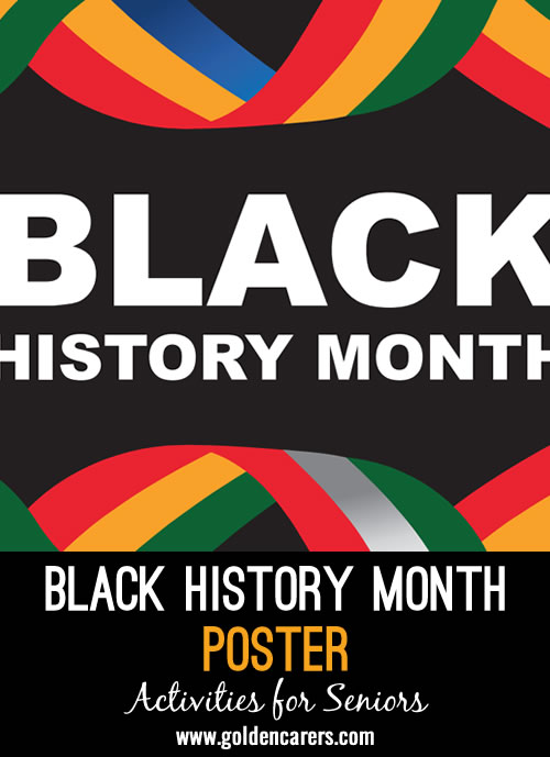 Black History Month Poster #3