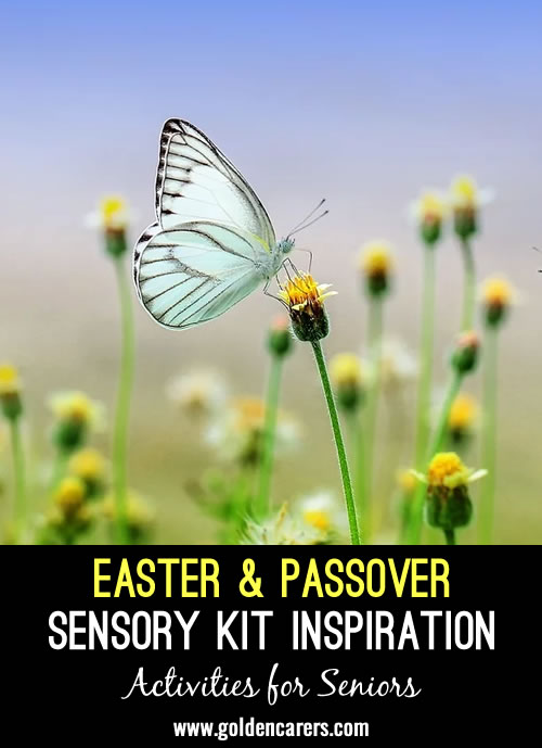 Easter and Passover Sensory Kit Inspiration