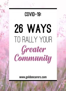 26 Ways to Rally Your Greater Community