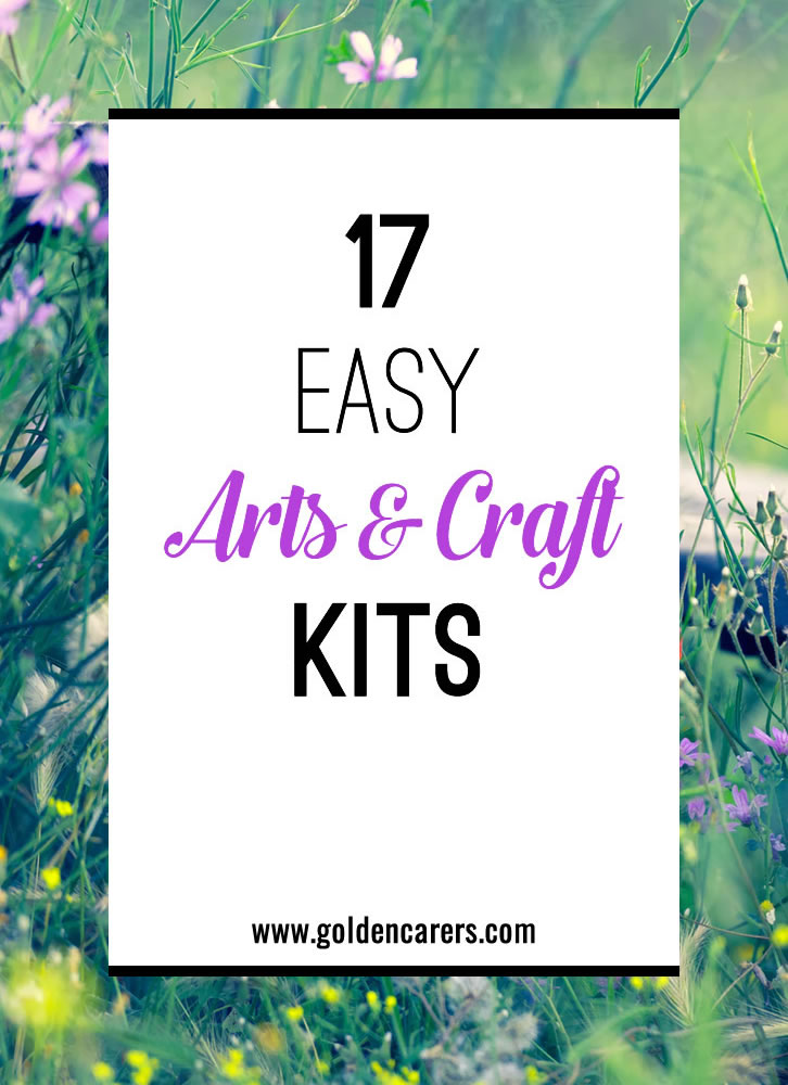 17 Easy Arts and Craft Kits