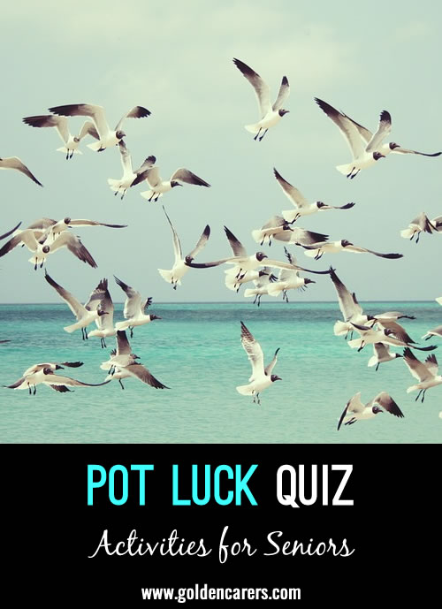 Pot Luck Quiz 9