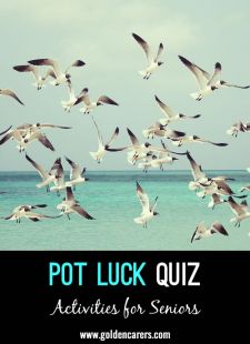 Pot Luck Quiz 9