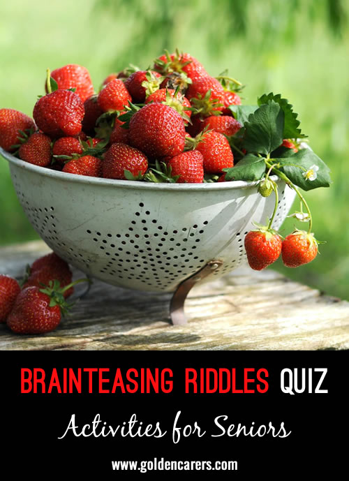 Brainteasing Riddles Quiz