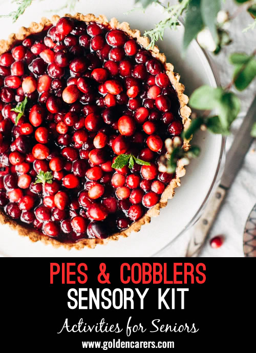 Pies and Cobblers Sensory Kit