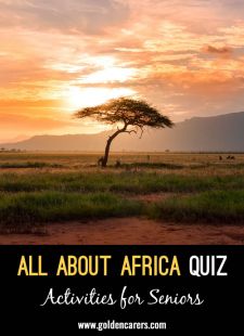 All About Africa Quiz