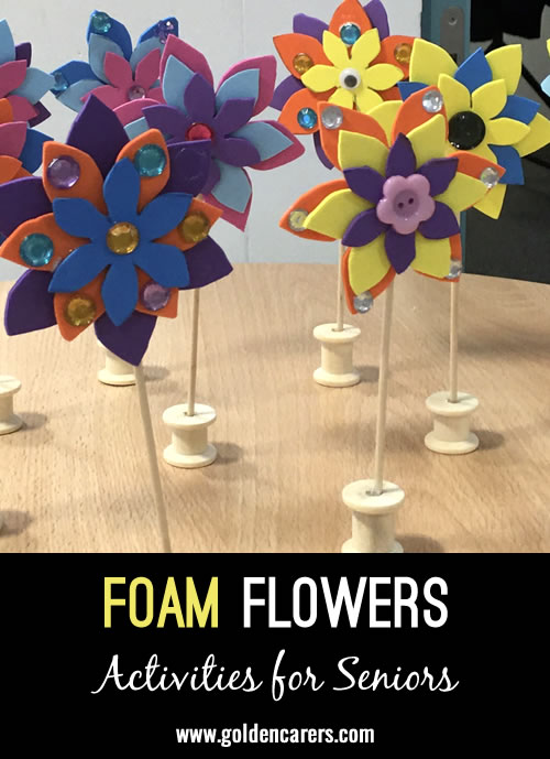 Foam Flower Creations