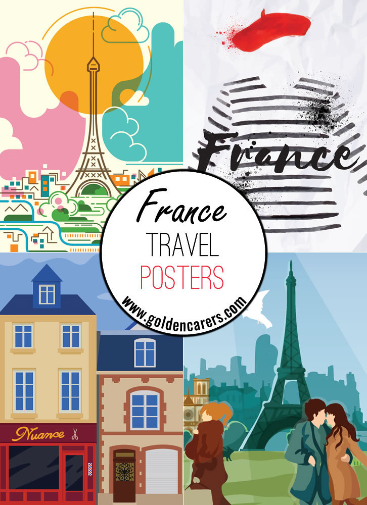 France Travel Posters