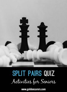 Split Pairs Quiz