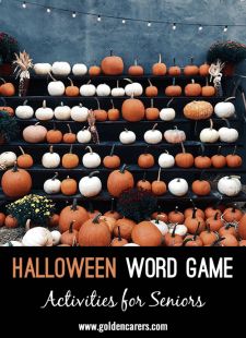 Halloween Word Game