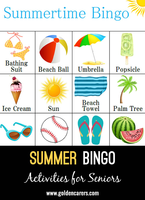 Summertime Bingo